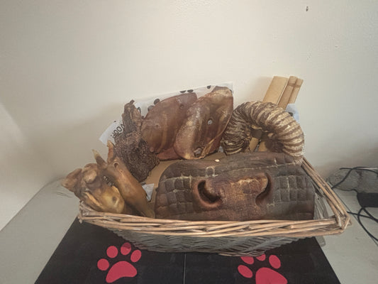 natural treat bundle of tough chew dog and puppy